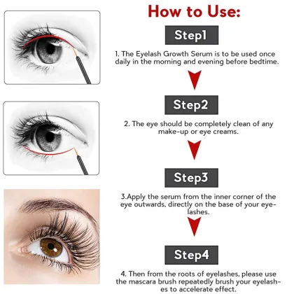 Private Label Eyelash Growth Serum Lash Serum