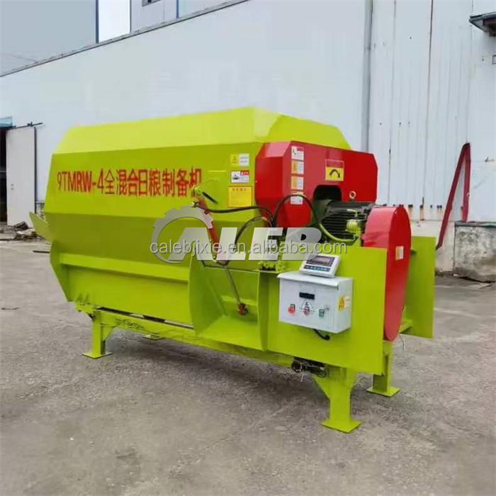 Fodder Mixing Machine High-quality Automatic Silage And Fodder Mixing Machine For Animal ...