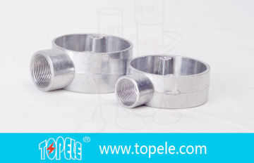 25mm Hot-dipped Galvanized Aluminum Junction Box / Metal Conduit Box With Bs4568 Standards