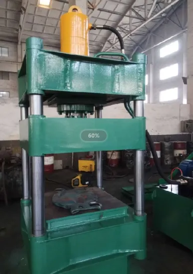 Gas tank flattening machine