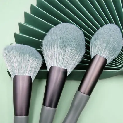 wooden handle beauty brush makeup brush box packaging