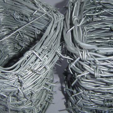 Galvanized Barbed Iron Wire, Suitable for Industry, Agriculture, and Animal Husbandry