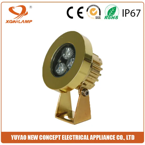 Europe type style 3W stainless steel spot light