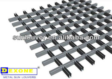 Aluminium Open cell ceiling for interior decoration