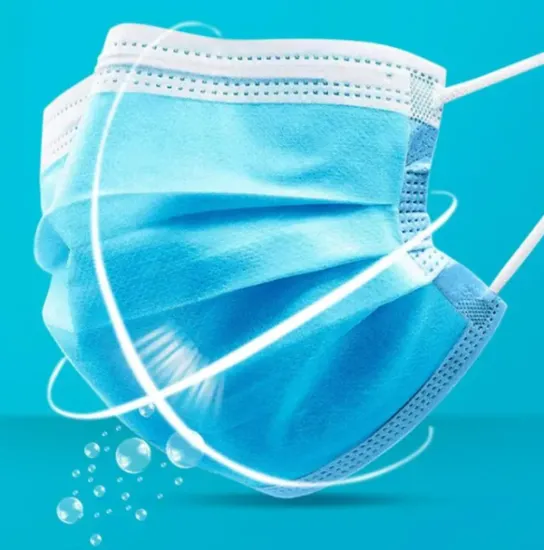 Surgical medical 3-ply mask