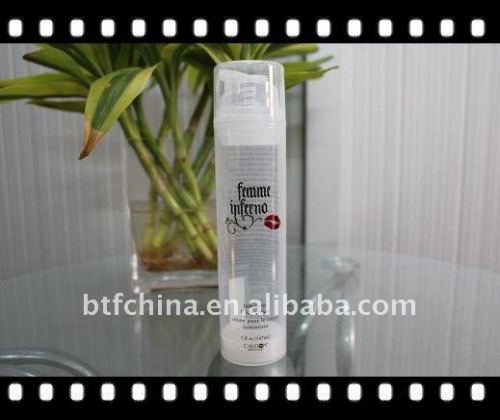 plastic airless bottle 150ml with printing