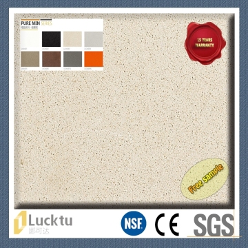 China manufacture artificial marble with quartz stone price