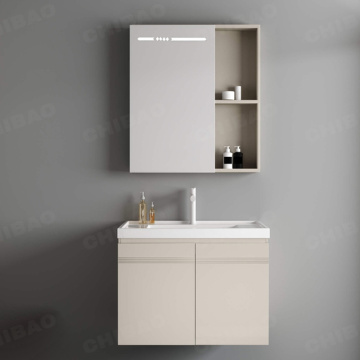Modern Stainless Steel Single Bathroom Vanity Cabinet for Sale