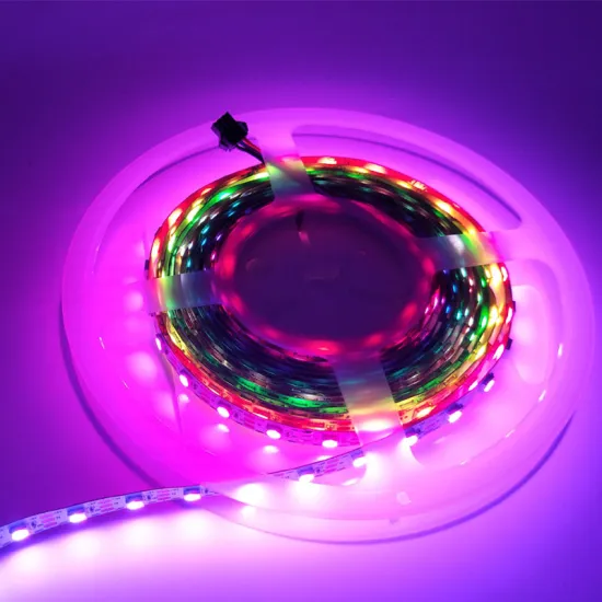 WS2811 5V 60LED Side Emitting RGB addressable LED Fabric Strip