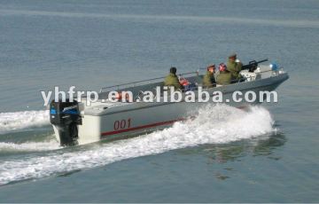 8525 fiberglass outboard high speed boats with engine outboard