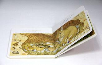 Glossy Lamination Board Paper Book Printing Service , Book