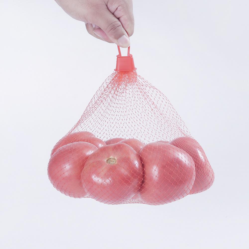 Bolsa de rede para embalagens de frutas e vegetais
