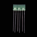 2×5×7mm Green Rectangle Through-hole LED Lamps