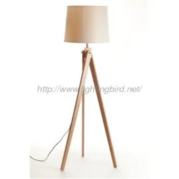 Natrual Floor Standing Lamp  Wooden Floor Lamp