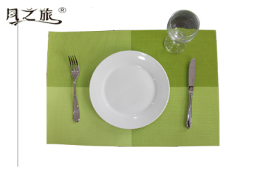 Cheap PP Plastic Woven Knitting Placemat