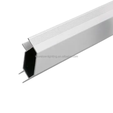 Striped Surface Half-Moon 5.0mm Slot Silvery Aluminum Bar for Flight Case Hardware and Extrusions