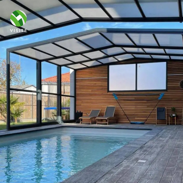 Prefabricated Aluminum Alloy Frame Insulated Sunroom for Commercial and Residential Use