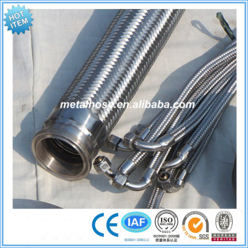 stainless steel metal hose for natural gas