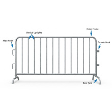 Crowd Control-barrière voor tijdelijke afrastering voor evenementen