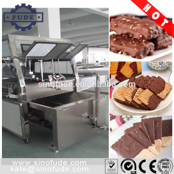New Design Full Automatic Chocolate Cooling Machine/Chocolate Enrobing Machine