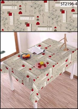 PVC woven matt tablecloth customize design hot selling