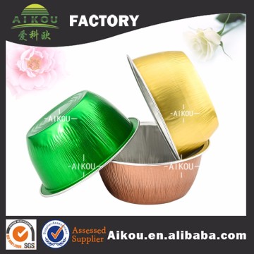 Beverage Use and Smooth wall Aluminum foil disposable cup with lid