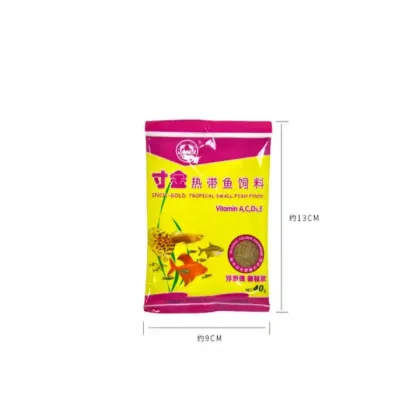 INCH-GOLD Tropical Fish Food: 40g & 70g Packs - Premium Nutrition for Small Ornamental Fish