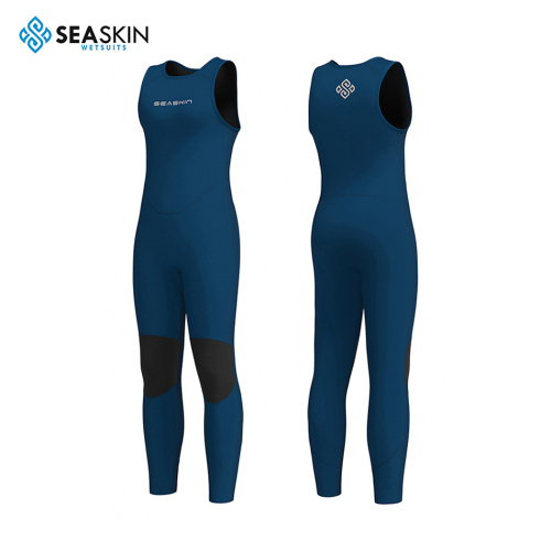 Seaskin Blue Long John Surfing Men's Wetsuit