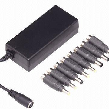 High-efficiency 70W Laptop Universal AC Adapters, Compact Size with Thickness 25.5mm, Enough Power