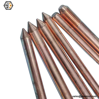 Copper Bonded Ground Rod | UL Earthing Hardware | Yokelink