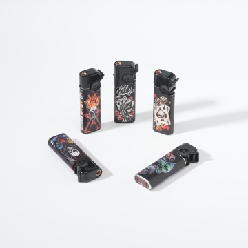 Isqueiro Black Skull Poker