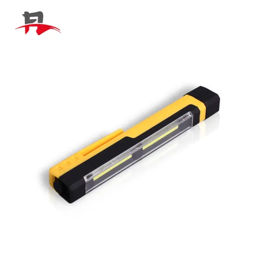 Super Bright Waterproof Magnetic Mini 2COB LED Work Light with ABS Design and AAA Battery Power