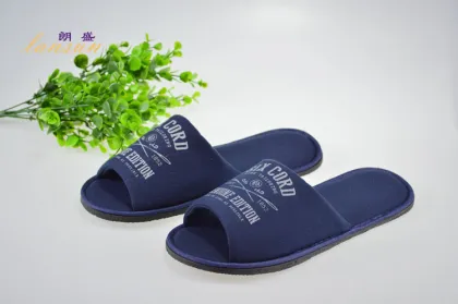 Cotton Velour Slipper Hotel Velour Velvet Slipper