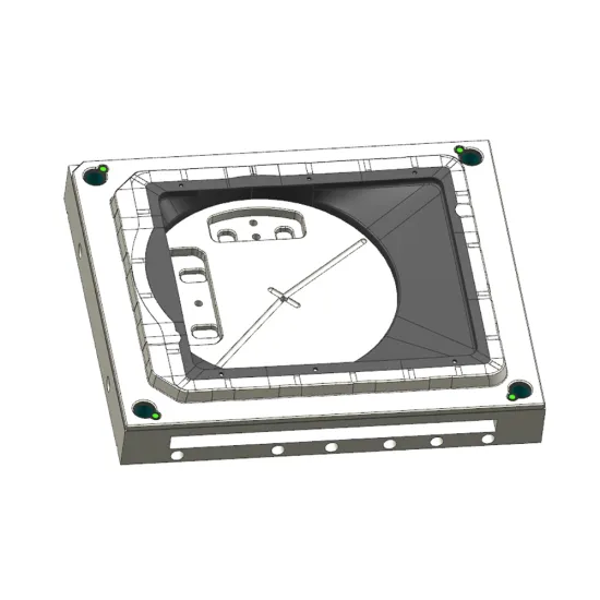 OEM high quality plastic car parts mould auto fan parts mould