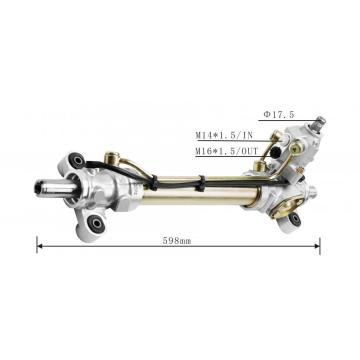 Hydraulic power steering rack for VW T3