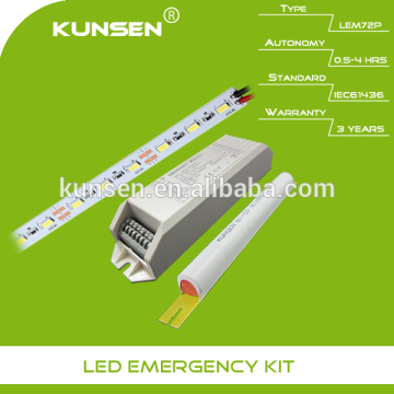 LED Strip Emergency conversion kit with 6V battery pack