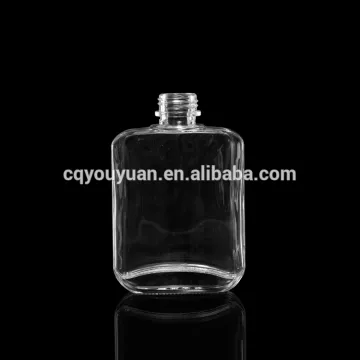 cheap wholesale 150ml flint glass flat liquor bottle