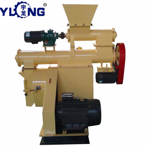 200kg/h ring die pellet machine HKJ300 Yulong 