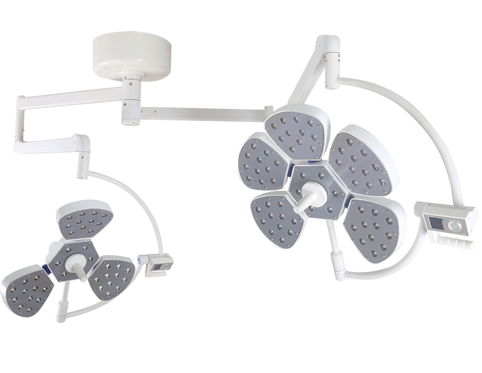 Petal-shaped led surgical lamp