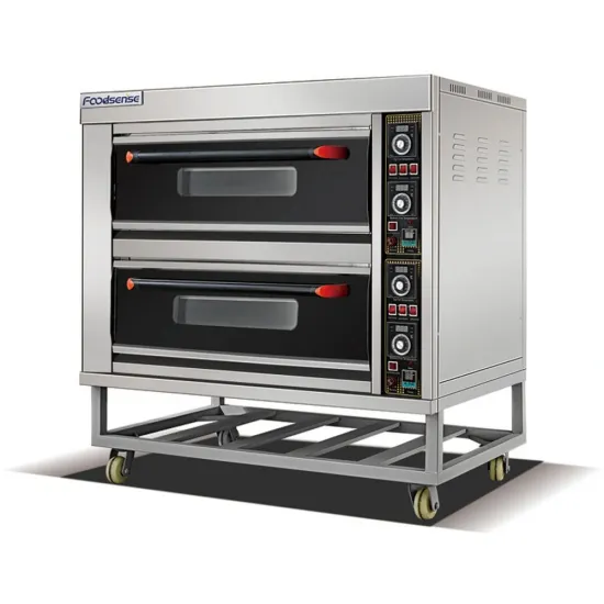 Hot Sale New Style 2-Deck 4-Tray Commercial Bread Baking Oven