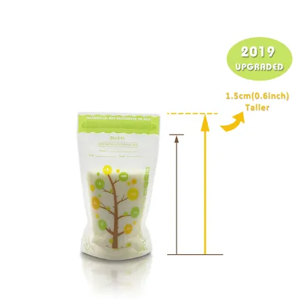 BPA-Free 200ml Storage Milk Bags for Baby Breastfeeding