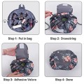 Lay Flat Waterproof Travel Makeup Organizer Pouch