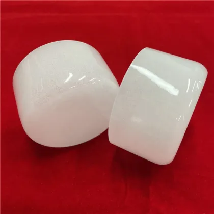 Customized Opaque Melting Crucible - Laboratory Milky White Quartz Crucible