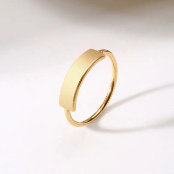 Simple smooth geometric square ring
