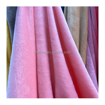 Super Soft Single Side Brushed Fleece Flannel Blanket Fabric