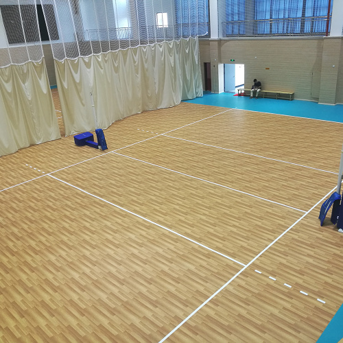 anti-skid volleyball flooring/sports floor court mats