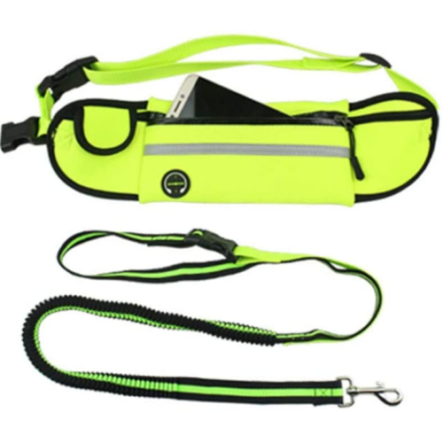 Leash Dog Percuma Tangan untuk Berjalan Berjalan Jogging