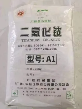 Guangxi Paint Use Anatase Grade Titanium Dioxide A1
