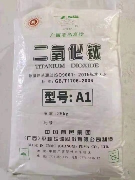 Guangxi Paint Use Anatase Grade Titanium Dioxide A1