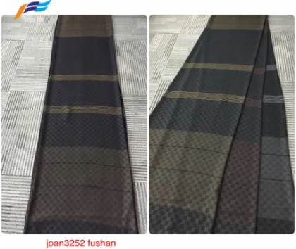 polyester rayon fabric fushan rayon stripe dobby fabric